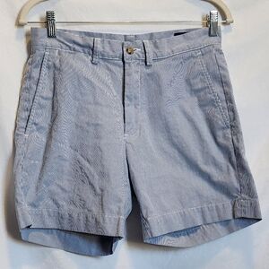Polo By Ralph Lauren Blue Striped Shorts